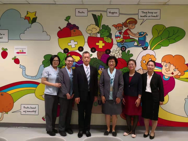 中心组织中小学卫生健康促进中心赴新加坡交流学习